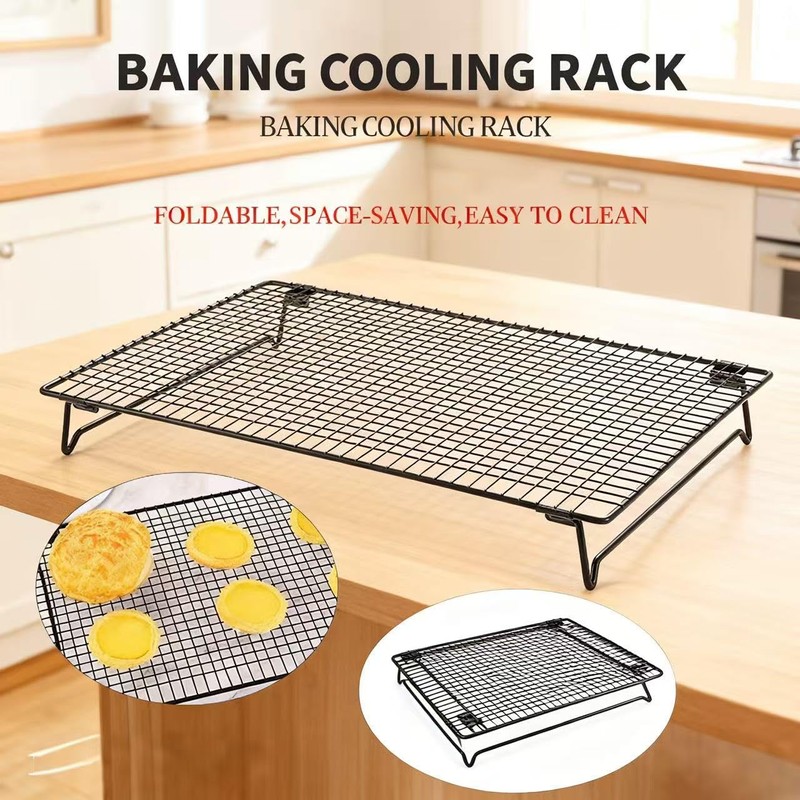 Extra Large Foldable Cooling Rack - Multi-Purpose Baking Cooling Rack