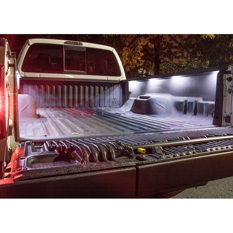 LEDGlow 8pc White Truck Bed Cargo LED Lighting Kit -