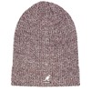 Kangol Unisex Marl Beanie Beret Hat, brown, Unit size
