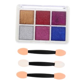 IWOWHERO 1set Solid Holographic Nail Art Powder Pigment for Manicure Body Decoration Easy Application for Unique Designs for Special Occasions and Creative Projects