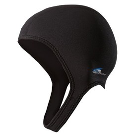NeoSport Wetsuits Premium Neoprene 2.5mm Sport Cap, Black, X-Large - Diving, Snorkeling & Wakeboarding