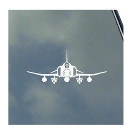 F-4E Phantom II Pilot Front Vinyl Sticker Decal Air Force Veteran Vietnam