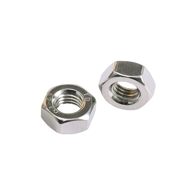Pack of 250 Hexagon Nuts M6 DIN 934 Stainless Steel