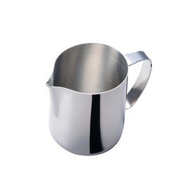 ILSA Lattiera per Cappuccino, Pen Jug, Acciaio Inox 18/10, Capacità 60 cl, Tazze 6
