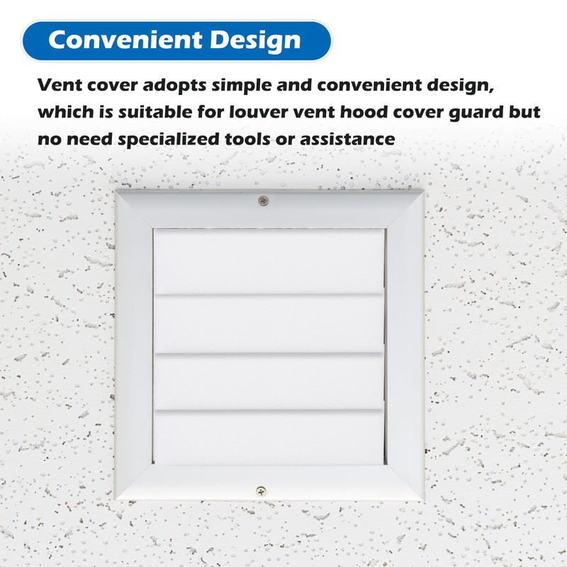 Geelin 8 Pcs 4 Inch Dryer Air Exhaust Vent Cover