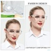 MARE AZZURO Oversized Reading Glasses Women Retro Square Readers 1.00