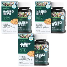 Meditree Boswellia Vitamin D 64.8g, 60 tablets, 3 units / 메디트리 보스웰리아 비타민D 64.8g, 60정, 3개
