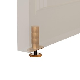 DOOROOM 1 Pack Windproof Door Stopper 0-2 CM, Hidden Retractable Design Strong Magnetic Hold High Adhesive Strength Heavy Duty & Wall Protector,Ideal for Office and Home Use Baby & Pet Friendly