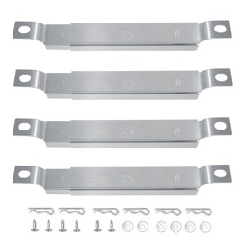 Welbocom Grill Crossover Tube;Charbroil Carryover Tube;Char Broil Grill Parts,for charbroil 5 & 4 & 6 Burner Grills 463347519 463448021 463244819 463377319;Nexgrill 720-0830h;Chargriller (4-Set)