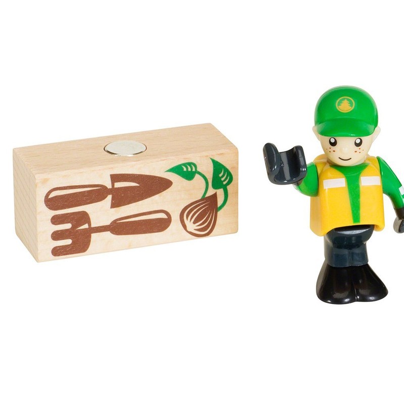 BRIO 33798 - Waldarbeiter Quad, bunt