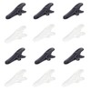 12Pcs Headphone Headset Cable Cord Clip Holder Earphone Wire Clip