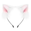Handmade Plush Cat Ear Headbands - Realistic fox ear hair