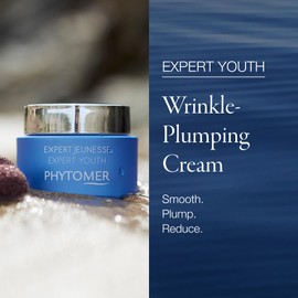 Phytomer Expert Youth Wrinkle Plumping Face Cream | Hydrating Anti-Wrinkle Cream for Smooth Skin Renewal | 96% Natural Origin Ingredients | 50ml