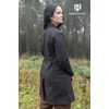 Burgschneider - Tunic Theresa - Black (XL, Unisex, Cotton) Medieval
