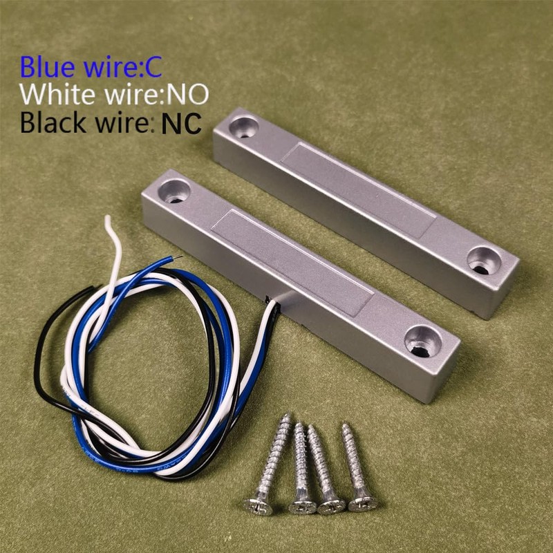 Gebildet Roll Door Contact Magnetic Reed Switch Alarm with 3