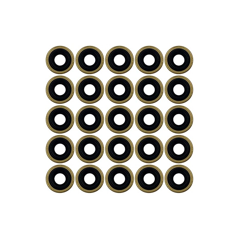 25pk Oxygen Regulator Yoke Washer Seals