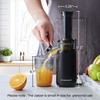 Elite Gourmet EJX600 Compact Small Space-Saving Masticating Slow Juicer Cold