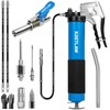 KRETLAW Grease Gun, 7000 PSI Heavy Duty Professional Pistol Grip
