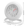 Nikou Bathroom Clock, Analogue Bathroom Clock, Waterproof Hanging Table Clock,