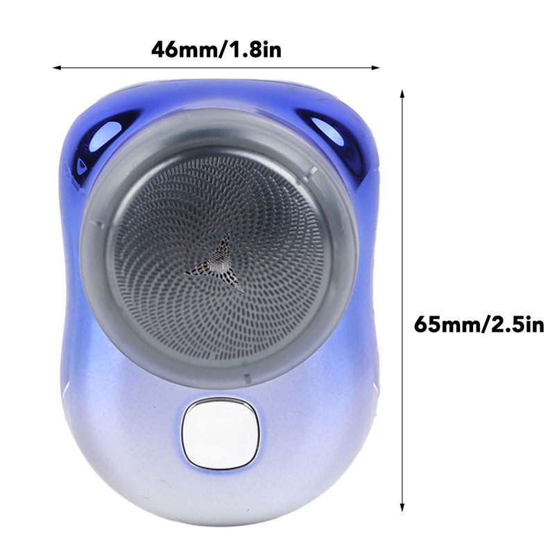 Electric Mini Hair Clipper Waterproof USB Rechargeable Alloy Cutter Hair