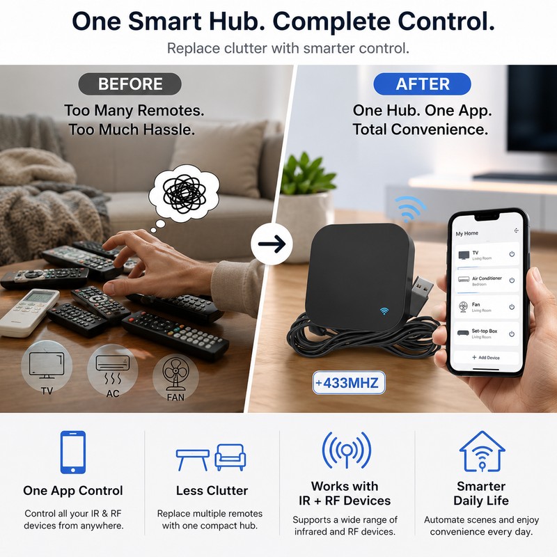 Tuya Smart IR RF Remote Control for Home Appliances –