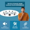 PGN 2" Nylon White Garage Door Rollers – Sealed 6200-2RS