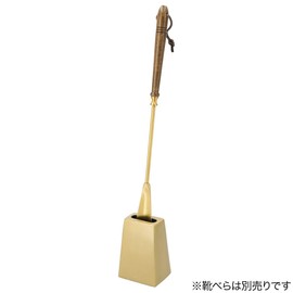 Nitori 8071096 Eldora Shoehorn Stand, Gold