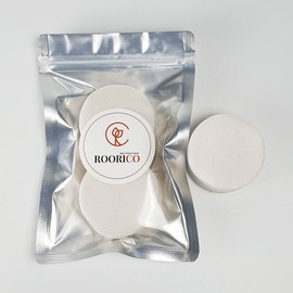 RURICO Unbleached Vegan Round Cotton Pads Refill (120 Pads)