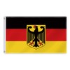 3×5 FT German Flag,Large Coat of arms of Germany Decor,Deutschland