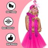 Ycaaeo Flamingo Costume Women, Flamingo Accessories Costume with Pink Tulle
