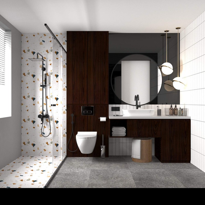 BAYYA Brown Wood Grain Wallpaper