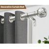 KAMANINA Curtain Rods for Windows 66 to 120 Inch, 7/8