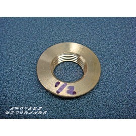 AK BRASS FLANGED BACKNUT BSP IN VARIOUS SIZES (1/2")
