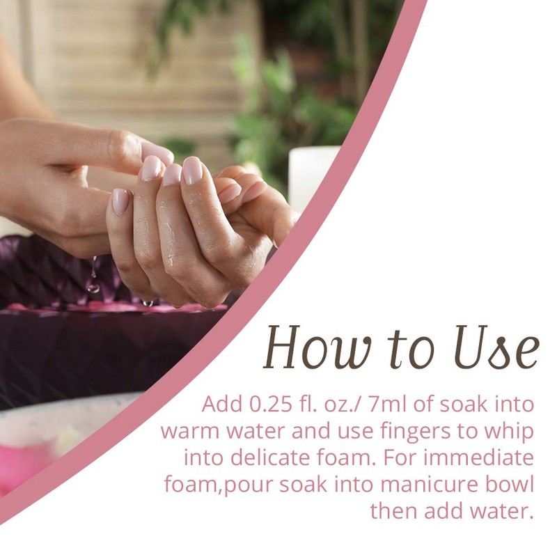 Gena Mani Spa Liquid Hand Soak | Softens, Moisturizes Hands,