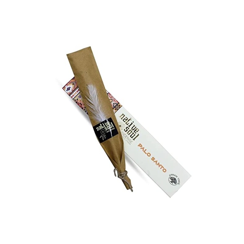 Native Soul Palo Santo Incense Smudge Sticks Meditation Agarbatti (12