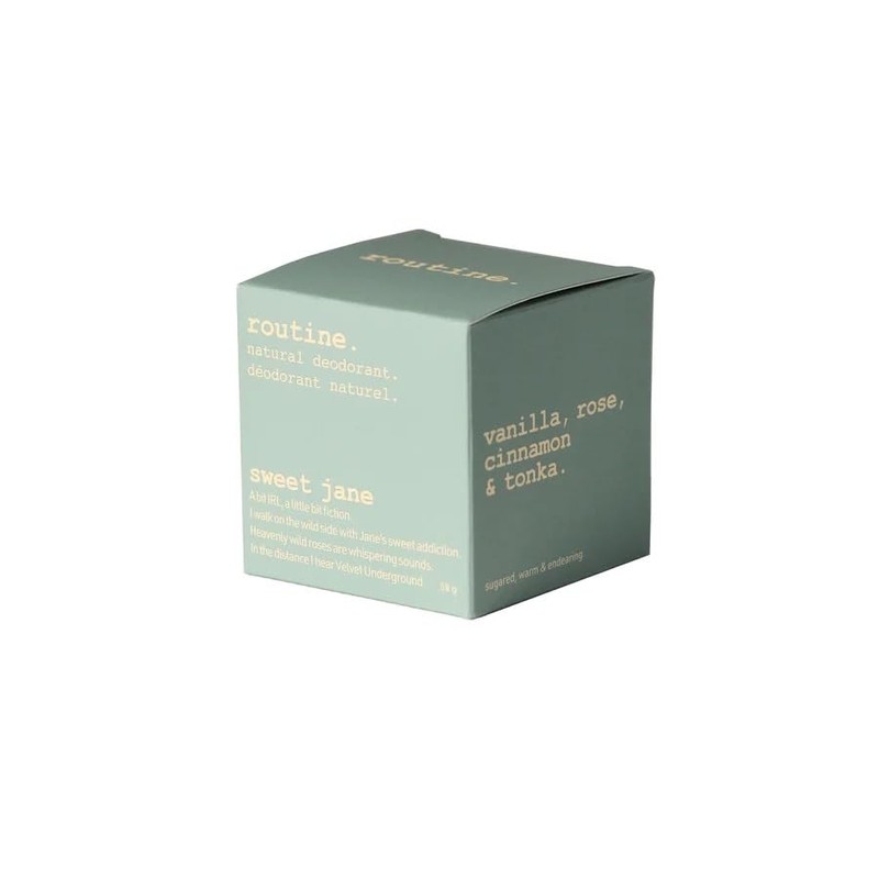 Routine. Natural Deodorant (2 Fluid Oz.) Sweet Jane | Aluminum