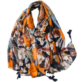 FAIRYGATE Scarf Gifts for Women Scarf Print Ladies Wrap Shawl Sarong Scarfs Scarves 66050