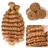 20 22 24 Inch AuokMar Hair Color 27 Deep Wave