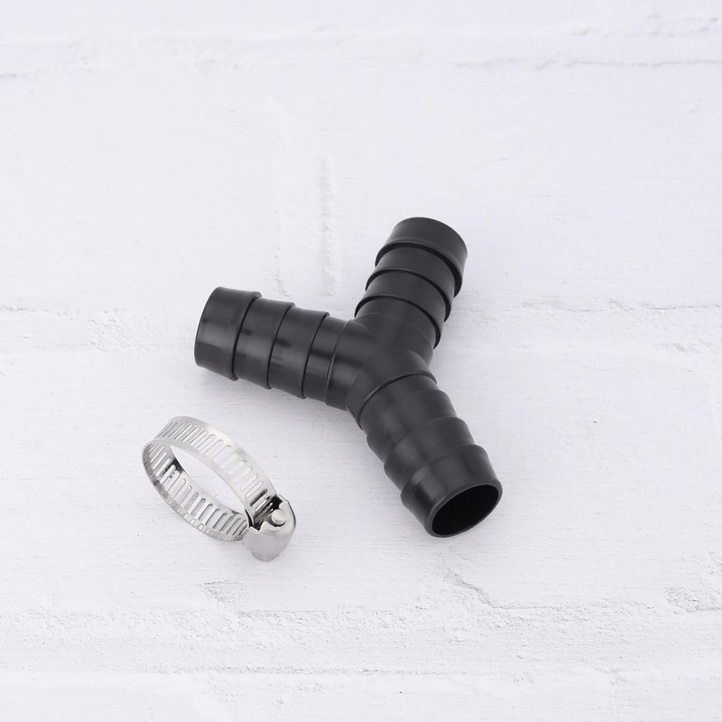 SG Store 2 Sets Drain Hose Y Piece Connectors 16