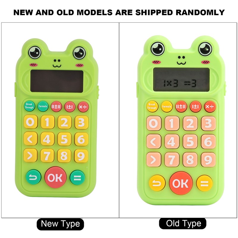 Kids Oral Arithmetic Toy Clear Voice Prompts LCD Screen Portable