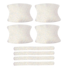 A ABSOPRO Door Handle Scratch Protector Anti-Scratch 8x10cm Auto Door Handle Protective Film Multicolour 1 Set