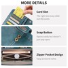 SENDEFN Wallet for Women RFID Blocking Leather Wallets Large Capacity
