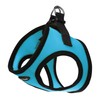 Bark Appeal Aqua Blue Step-in Dog Harness for Small-Medium Pets