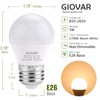 GIOVAR LED Range Hood Light Bulbs Replacement, 40 Watt Equivalent,