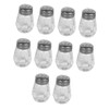 Alipis Mini Salt Shakers Set 10pcs Small Salt Containers Portable