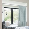 SUNALLY Shower Curtain Rod Adjustable 32-75 Inch, Spring Tension Shower