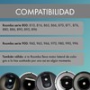 MIRTUX Set of 3 Side Brushes Compatible with Roomba 800