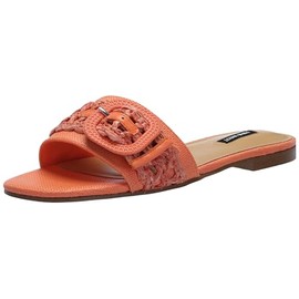 Nine West Women's Hagleigh2 Sandal, Orange 800, 8