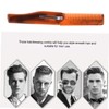 IWOWHERO 4pcs Portable Styling Comb Heated Feature for Men Wide
