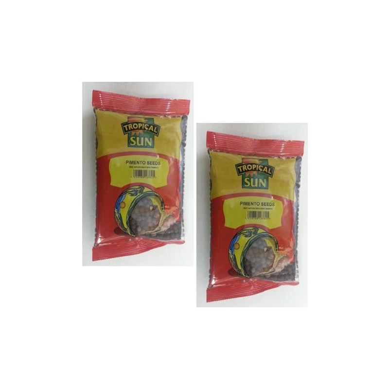 Tropical Sun Pimento Seeds (Allspice), 100g, Pack of 2
